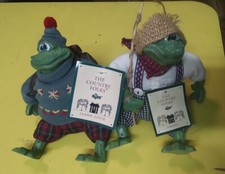 RUSS The Country Folks Leapin' Louie Tadpole Frog Shelf Sitter