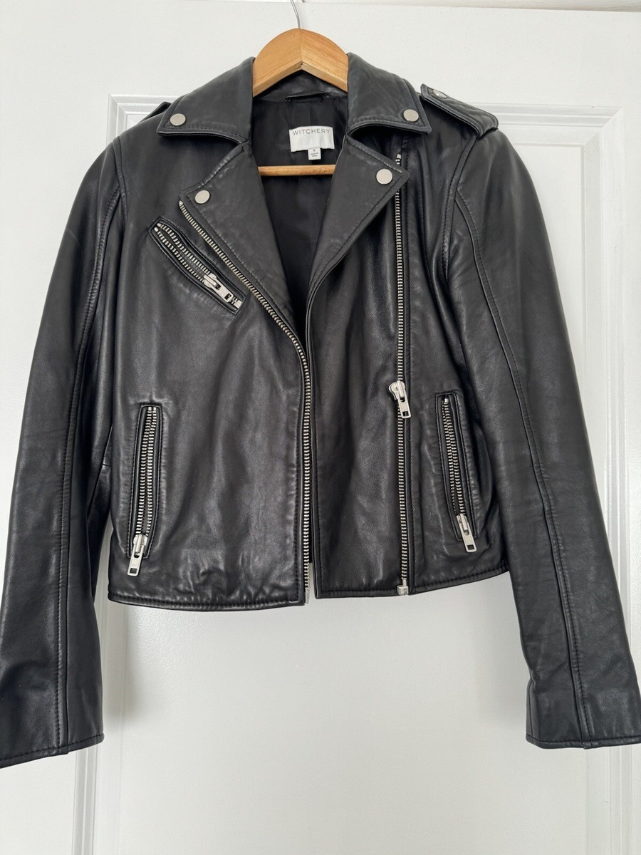 Witchery Leather Jacket Australia