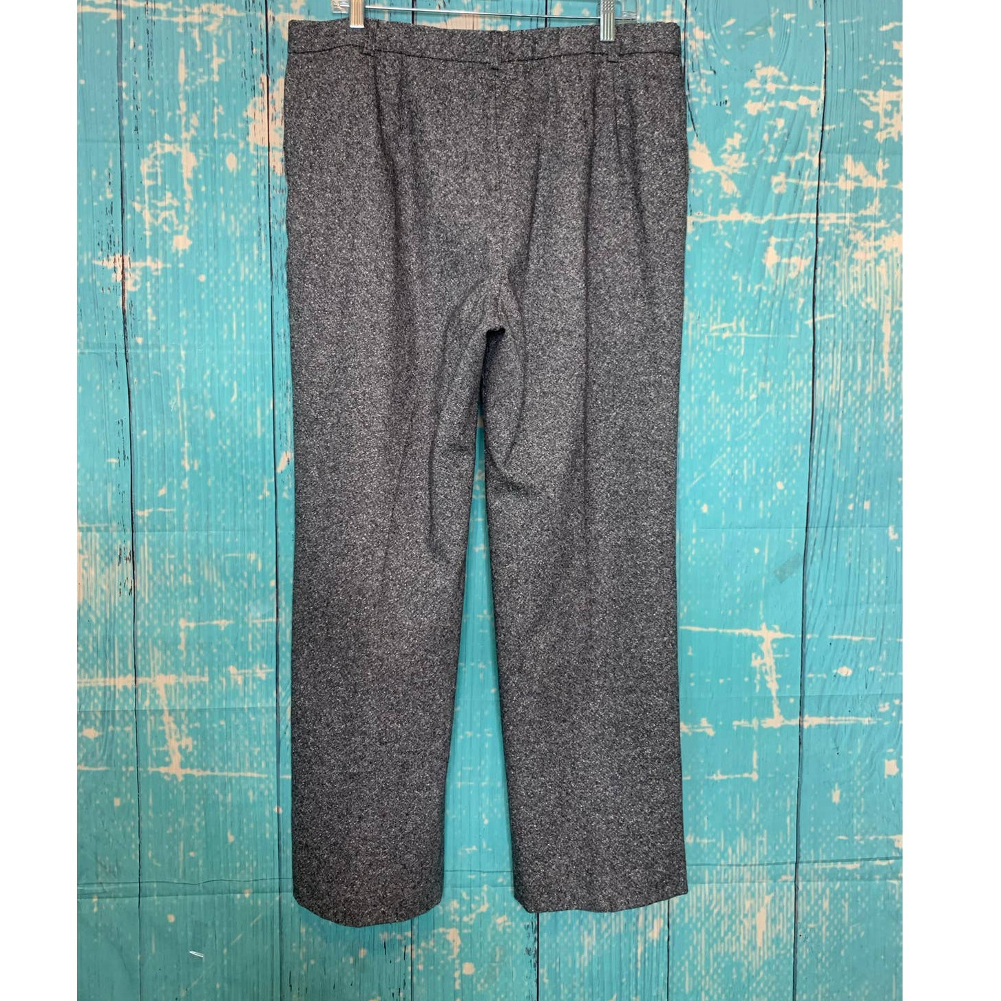 Pendleton gray wool tweed pants size 16P - image 2