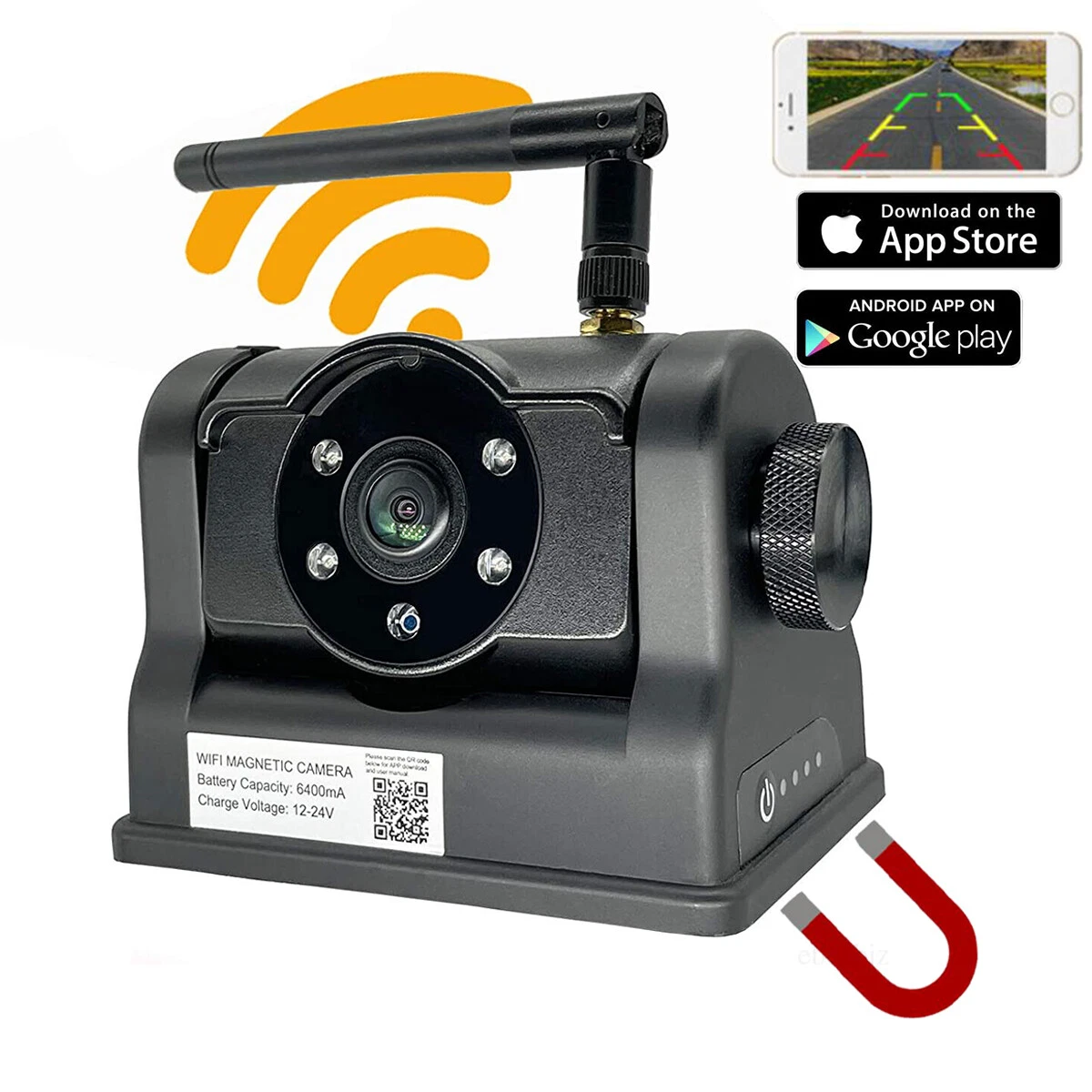 Wifi camera with 2025 battery backup