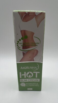 Aiqiusha Hot Slim Cream 60ml Fat Burn Cellutite and Body Firming 2 oz Exp 10/24