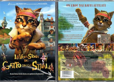 LA VERA STORIA DEL GATTO CON GLI STIVALI DVD (NUOVO SIGILLATO