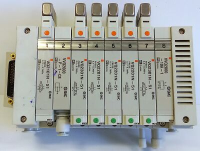 SMC VV5Q21-08-DAN00 24 V DC Solenoid Valve Assembly
