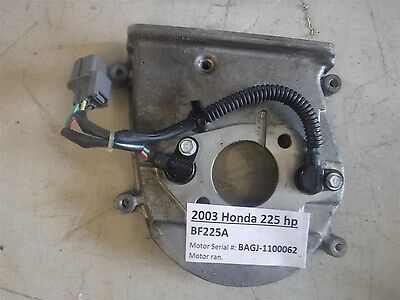 2003 Honda Outboard 225 hp Timing Belt Cover and Sensor 35695-ZY3-003 | eBay