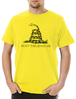 Don't Tread On Me II Herren T-Shirt Christopher Gadsden Flag USA US America