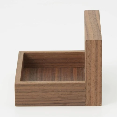 MUJI Wall-mounted furniture tray Walnut veneer From JAPAN | eBay
