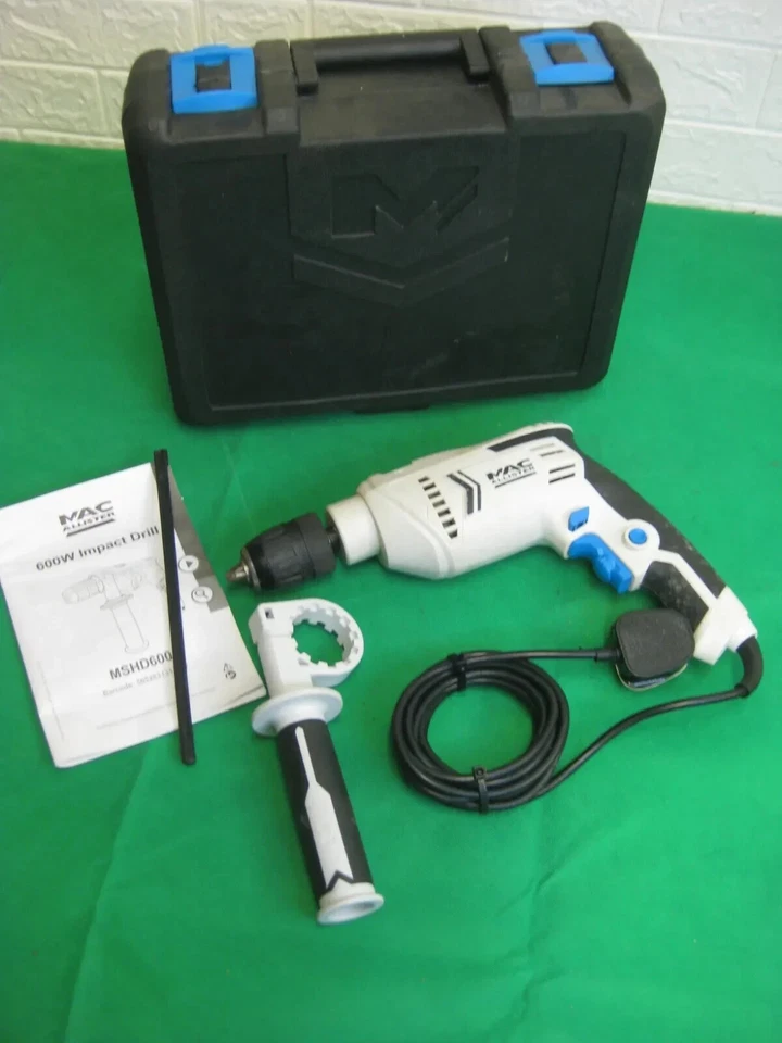 Mac Allister 600W 240V Corded Brushed Impact Drill MSHD600