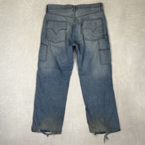 Descubrir 50+ imagen levi’s loose straight carpenter jeans