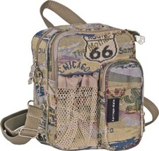 Route 66 Tapestry Travel Utility Bag - T679A 66