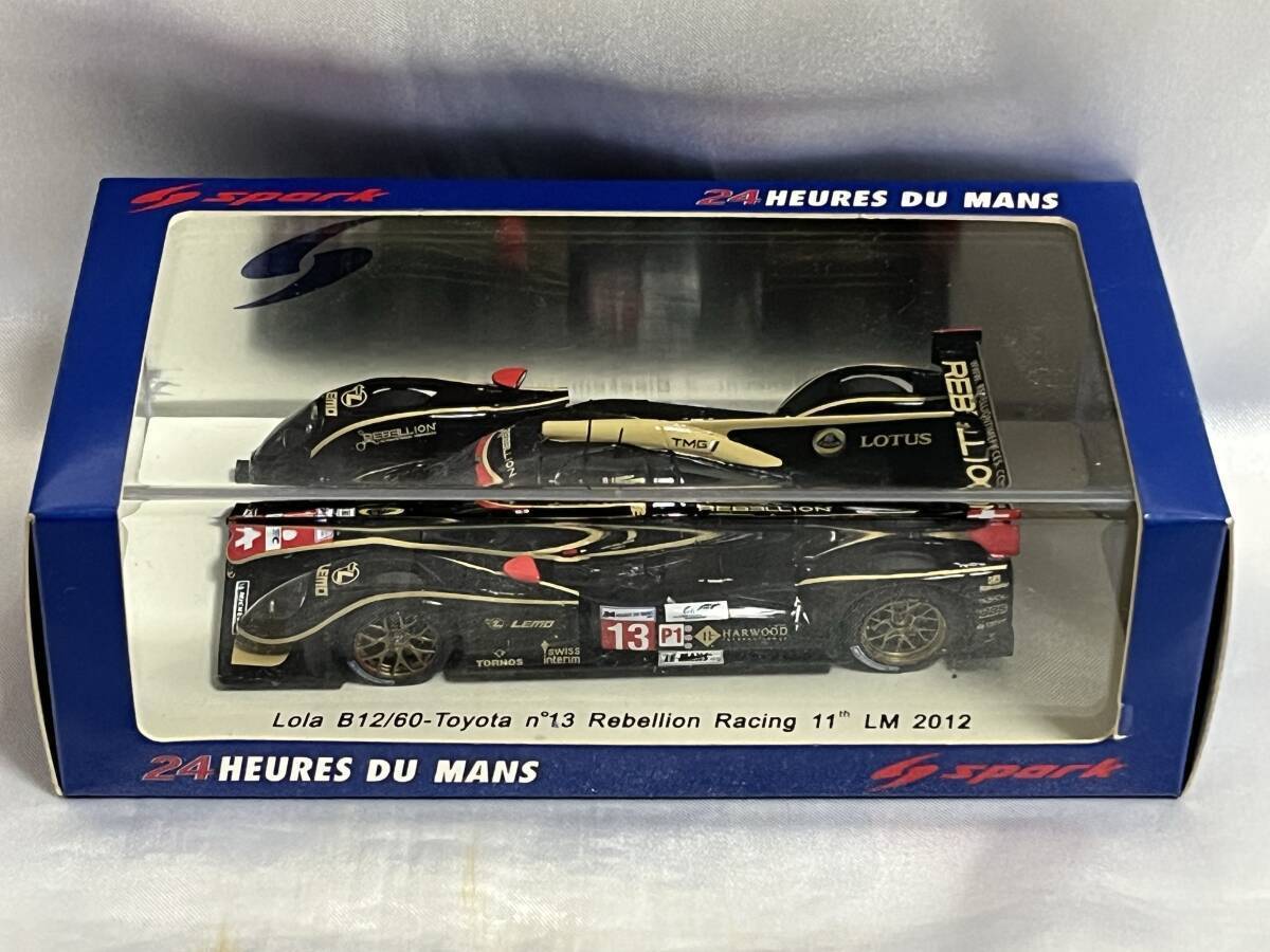 Case Crack Spark 1/43 Lola B12/60 Toyota 13 Rebellion Racing Case Crack Spark 1/43 Lola B12/60 Toyota 13 Rebellion Racing