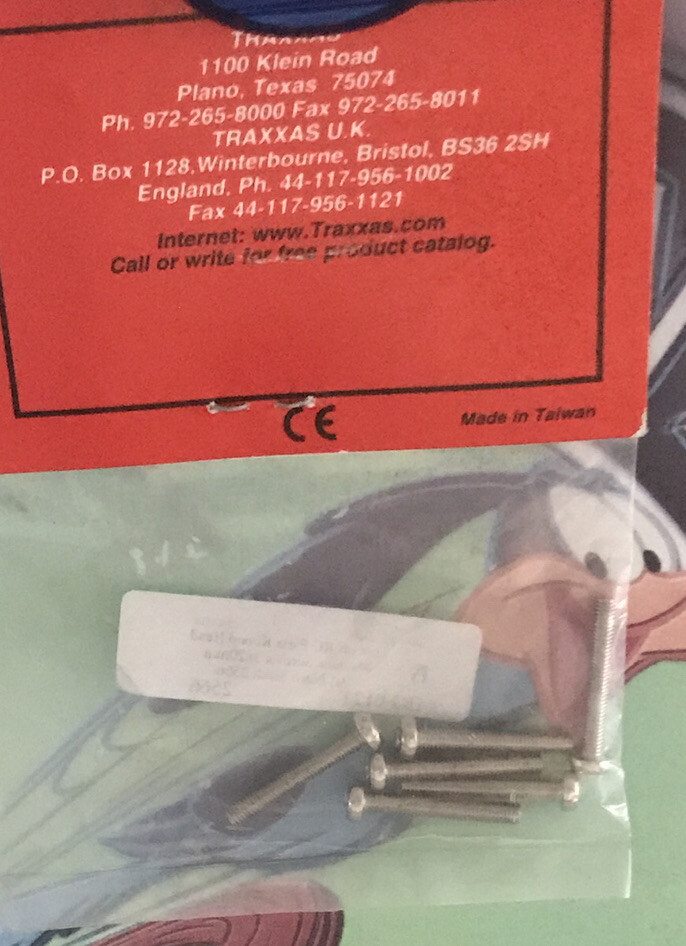 Traxxas Schrauben – 3x20 Mm Rundkopf, 6 Stück, Für RC-Modelle