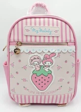 Sanrio My Melody and My Sweet Piano Strawberry Mini Backpack New