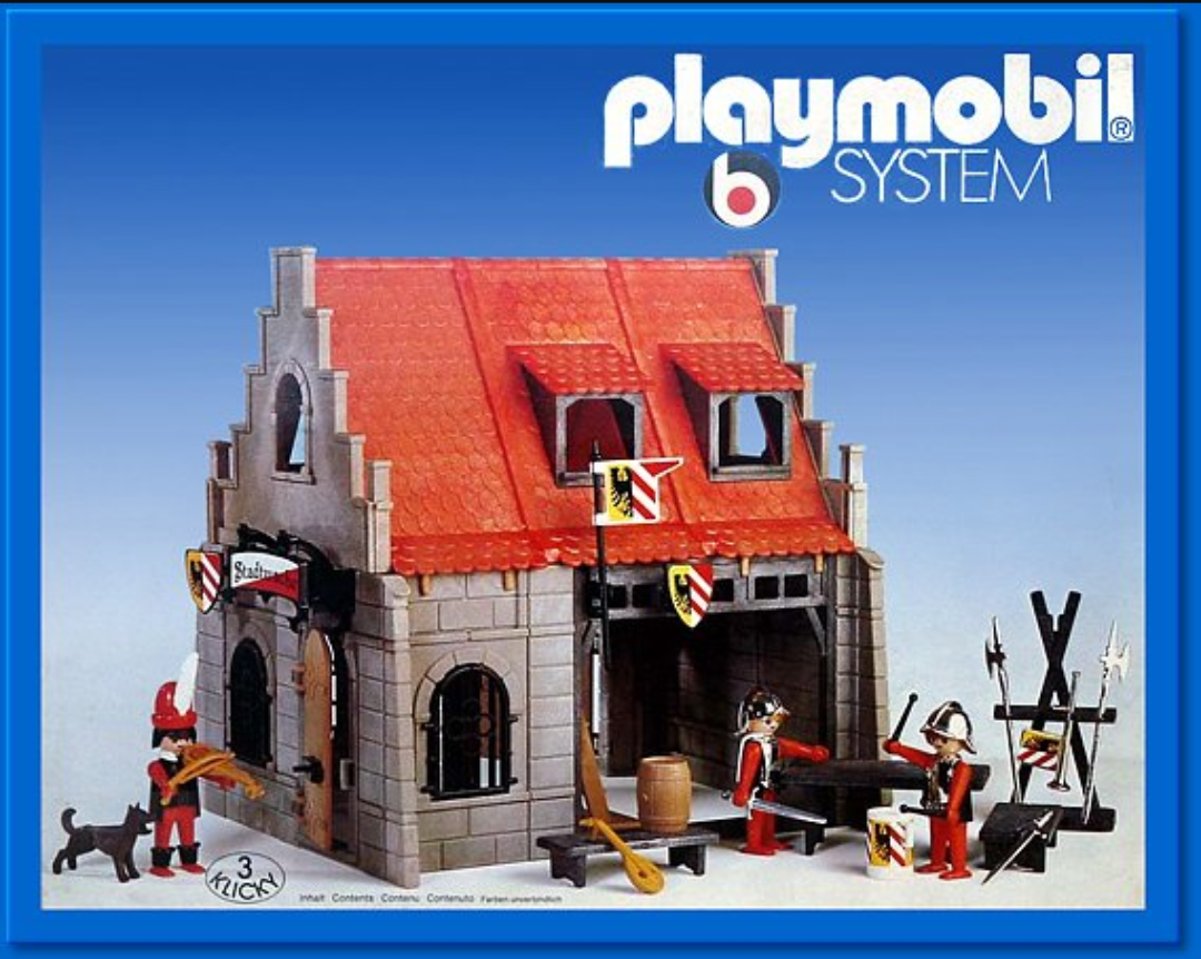 Lot De Pièces Détachées PLAYMOBIL - Support De Farol (Lanterne) Antique - Réf 3441 à 3450