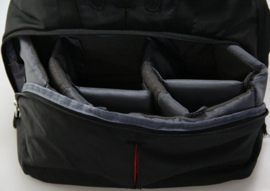 LARGE Super PRO DSLR SLR Camera Rucksack Case Bag Backpack For Canon EOS Digital - Image 3 of 4