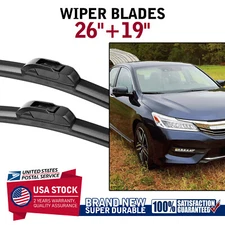 For Toyota Prius 2014-2015 OEM Front Windshield Wiper Blades One Set Of 26"+19"