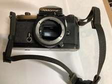 Nikon Nikkormat FT2 Non AI 35mm Camera Body Black Tead