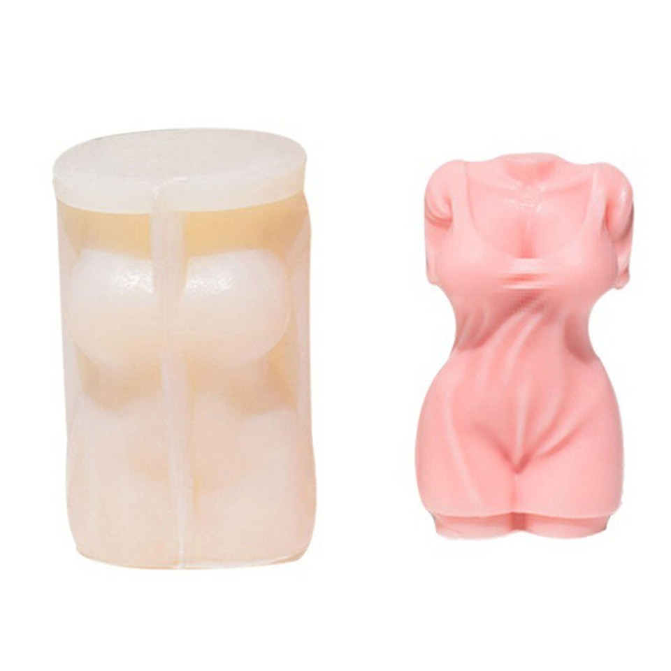 Easy to Clean Silicone Mold for Crafting Realistic Mannequins Reusable