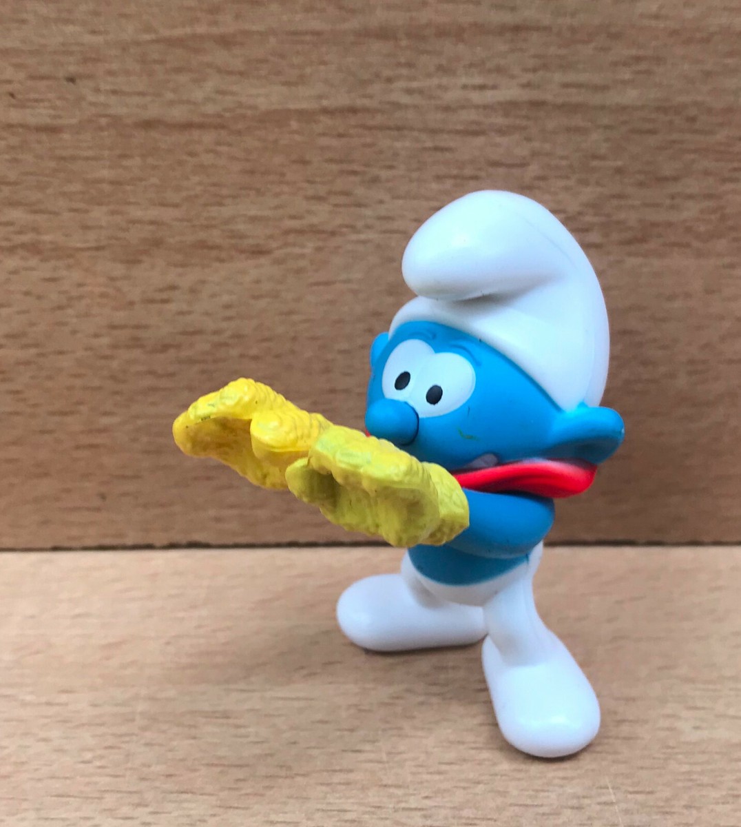 Figurine Schtroumpf Frileux McDonald's 2018 - édition Collector Mac Do - Occasion