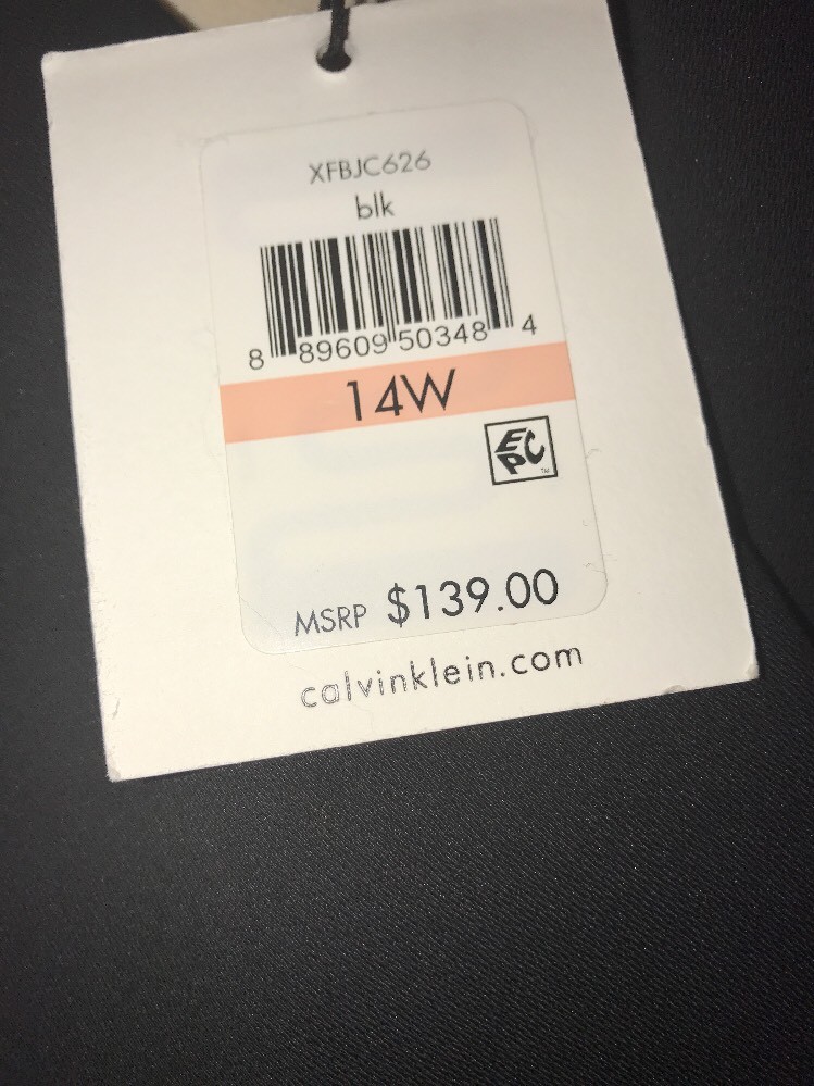 パラダイス 14w Black calvin klein Blazer | eBay