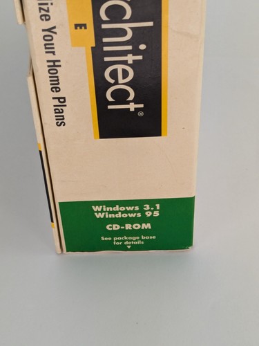 Broderbund - 3D Home Architect Deluxe - Windows 3.1 & 95 BIG BOX 1997 - Afbeelding 5 van 8