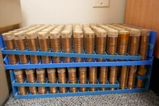 1958-D LINCOLN WHEAT CENT CH BU ROLL.