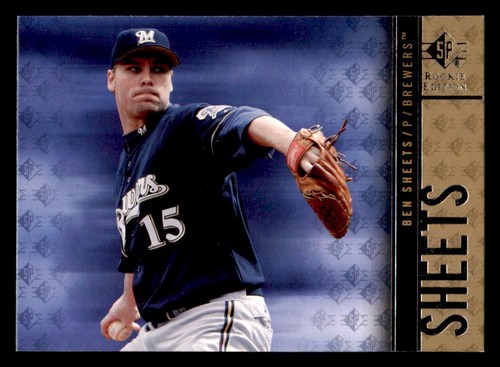 2007 SP Rookie Edition #29 Ben Sheets Milwaukee Brewers - 第 1/2 張圖片