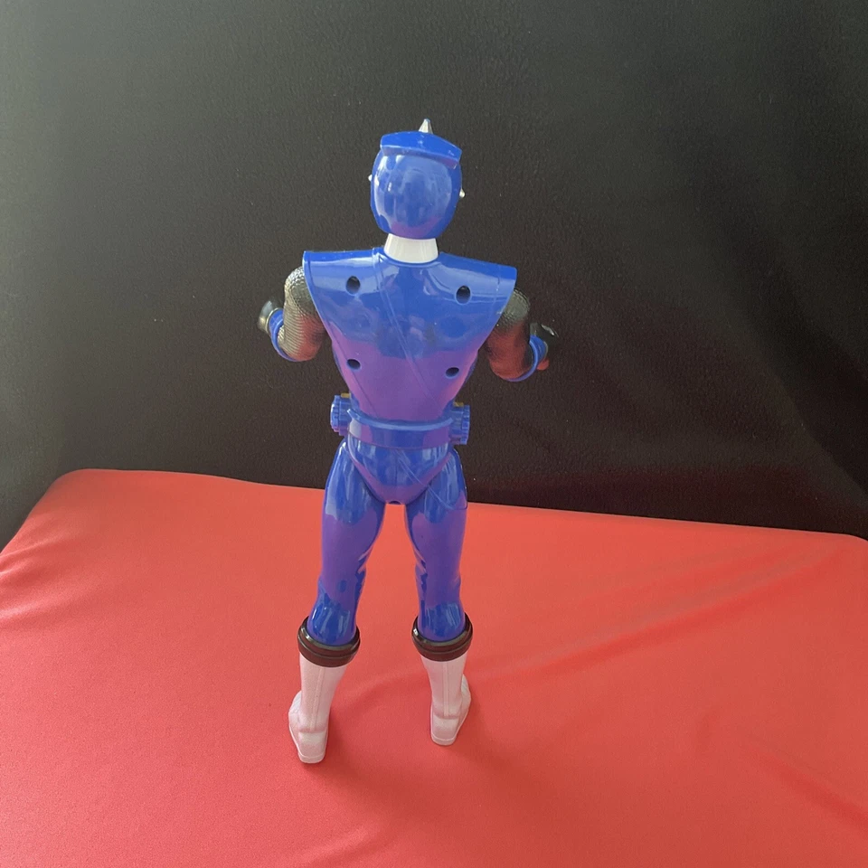 Figura de acción articulada Blue Power Ranger Super Ninja 12" Foto 2 de 4