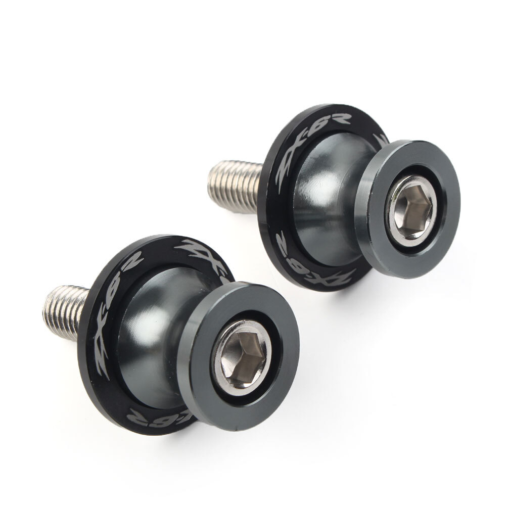 For KAWASAKI ZX6R 20122021 M8 CNC Swingarm Spools Slider Stand Screws