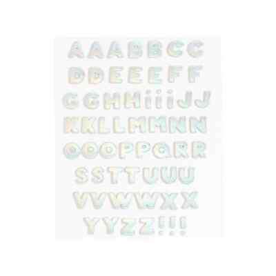 ban.do Leatherette Plushie Stickers (Alphabet)