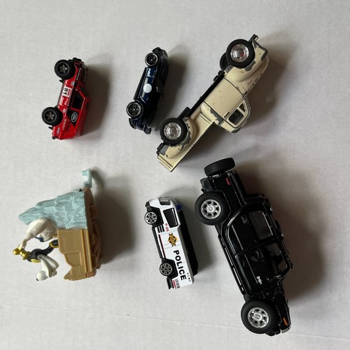 Cars Mixed Lot of 6 Small Toys Hummer Land Rover Chevy Jaguar Disney Die Cast - Picture 3 of 7