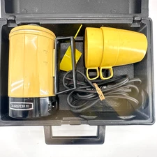 Vintage Empire Electric Percolator Coffee Maker Set Travel Case, Mugs - Complete