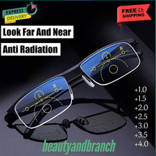 German Intelligent Color Progressive Auto Focus Reading Glasses See More Clearly