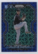 2021 Panini Prizm Tier II Blue Velocity Prizm Braxton Garrett #121 6x9