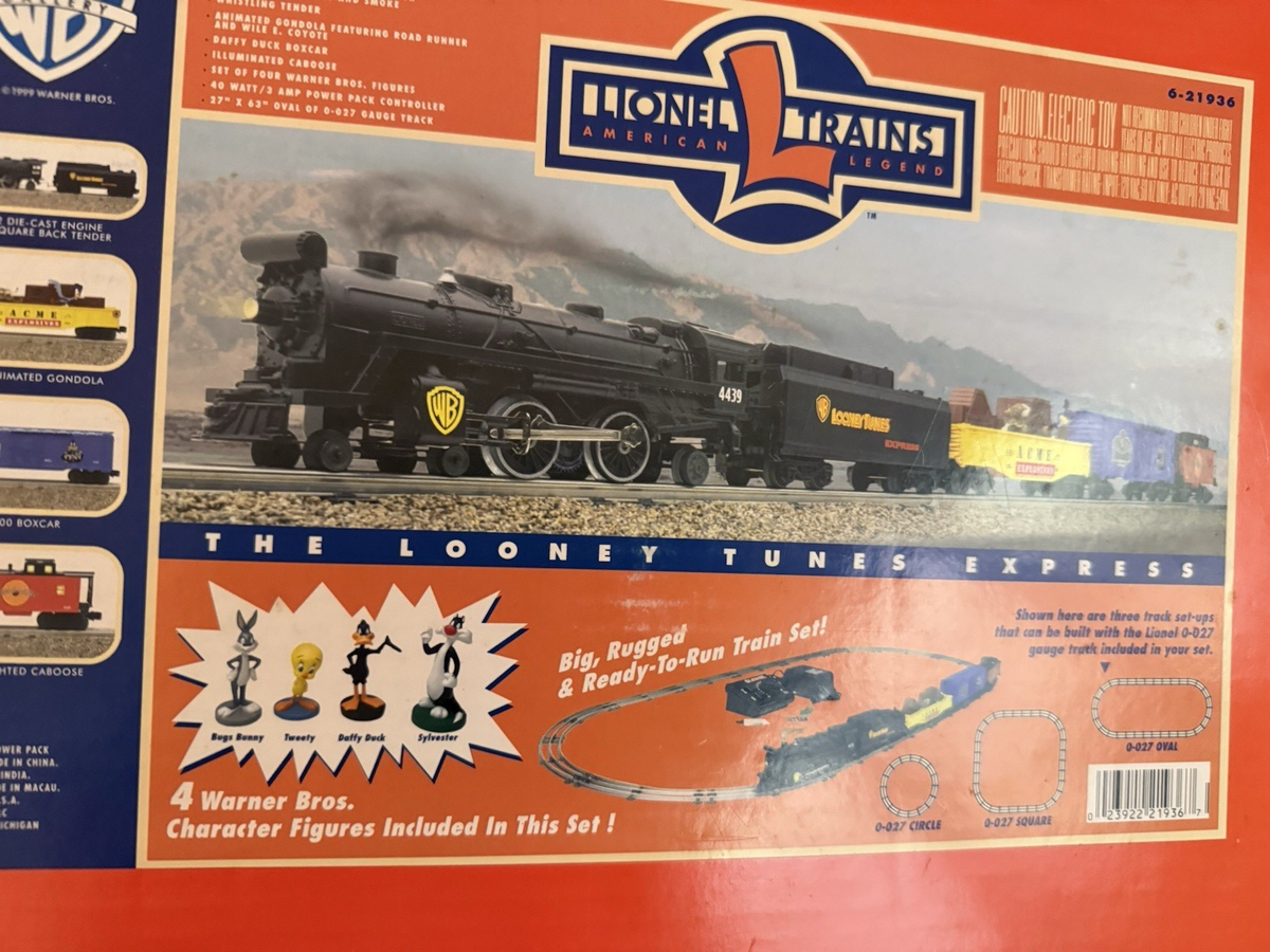 1999 Lionel Looney Tunes ACME Express RARE Railway Train Set