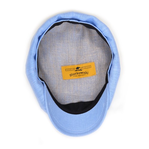 Sterkowski SHELBY 100% Leinen Ballonmütze |  Vintage Mütze Elegant Newsboy - Bild 35 von 36