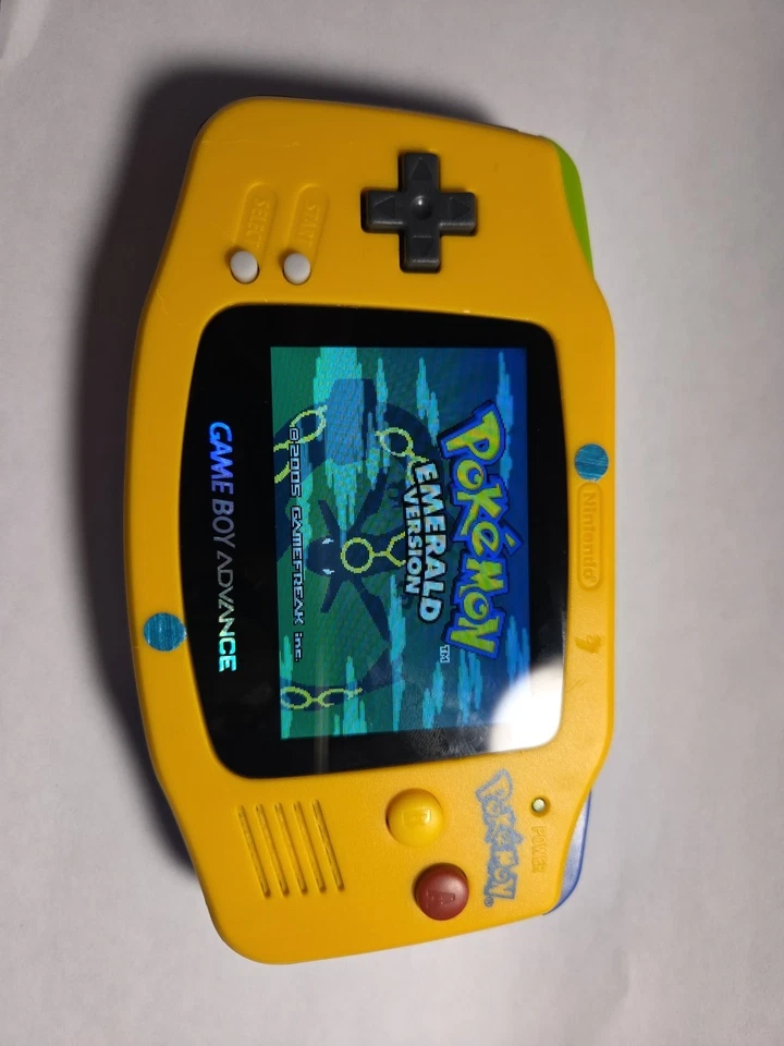 Nintendo Game Boy Advance GBA iPS Backlight Backlit LCD Console Pokemon Pikachu - Image 4 of 4