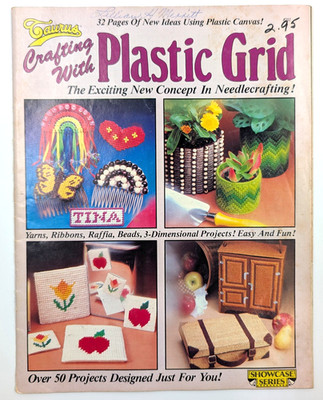 Taurus Crafting with Plastic Grid - Plastic Canvas Booklet #202 (1980)