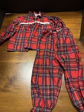 Vintage 90s Edie Bee By Jackies Girls Christmas Pajamas
