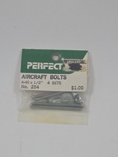 PERFECT #254 AIRCRAFT BOLTS 4-40 x 1/2 (NEW I...