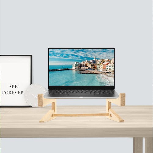 Notebook Computer Heightening Stand Mini Laptop Support Holder Laptop Riser - 第 5/12 張圖片