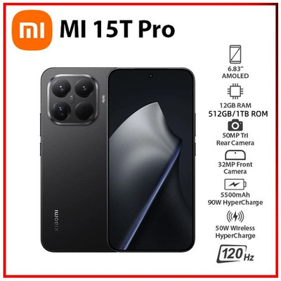 Xiaomi 15T Pro 5G Dual SIM Leica Camera 512GB/1TB ROM 6.83'' Global Version NFC