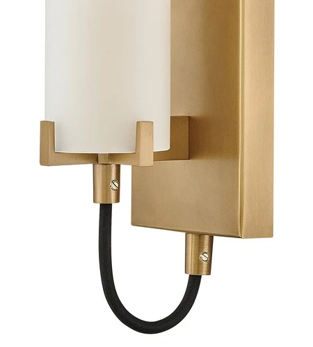 Hinkley Lighting 37850-WH Ryden 16" Tall Wall Sconce - Black - Picture 2 of 6