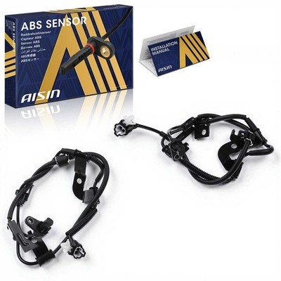AISIN Qty(2) Front ABS Wheel Speed Sensor for Hyundai Sonata Azera 2005-2011