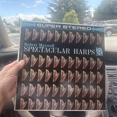 Robert Maxwell~Spectacular Harps~1960 Easy Listening~Jazz Pop~FAST SHIPPING!