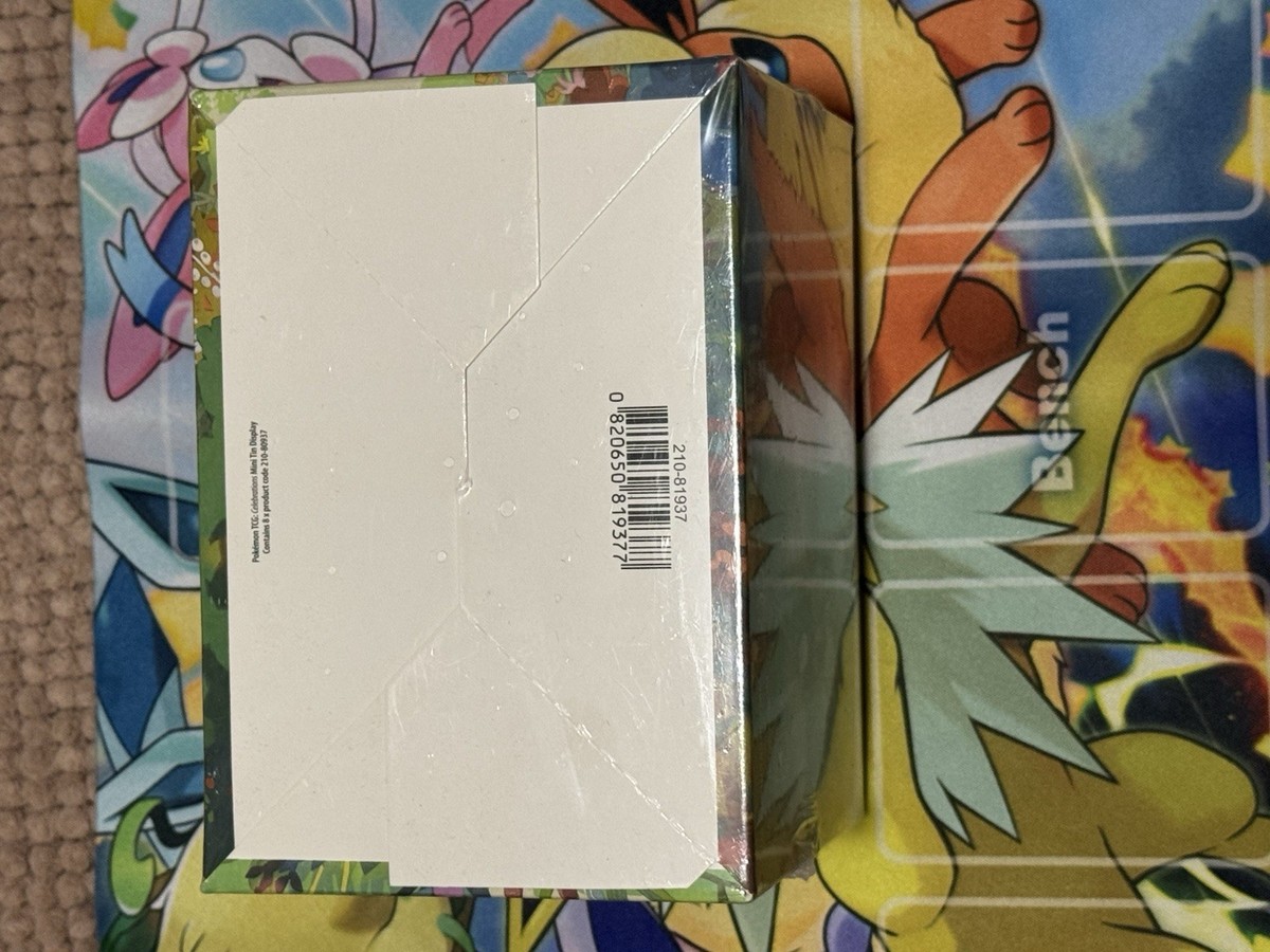 Sealed Pokemon 25th Anniversary Celebrations Mini Tin Case Display