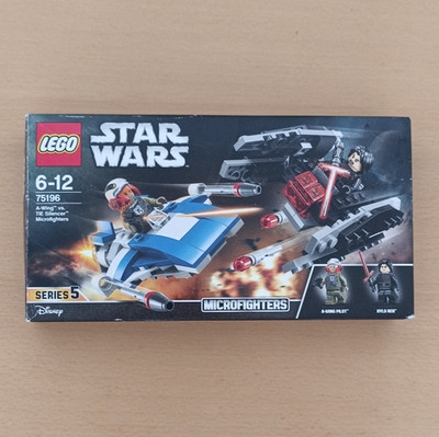 LEGO Star Wars Microfighters Serie 5 75196 A-Wing vs. TIE Silencer mit VP und BA