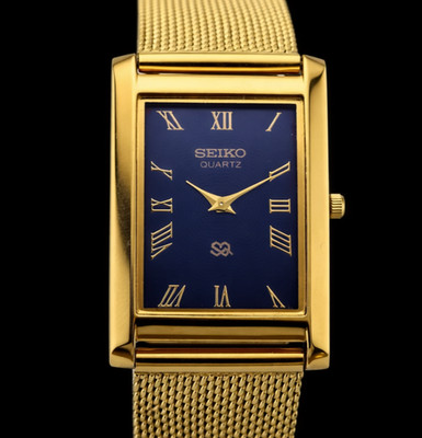 Vintage Seiko Slim Tank Quartz Men's Watch, Gentleman s Choice - FREE SHIPPING