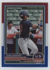 2023 USA Baseball Stars & Stripes Red White Blue Prizm Gavin Grahovac #50 15tj