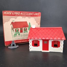 Vintage Bachmamn Plasticville House Yard HY-6 w/ Original Box INCOMPLETE