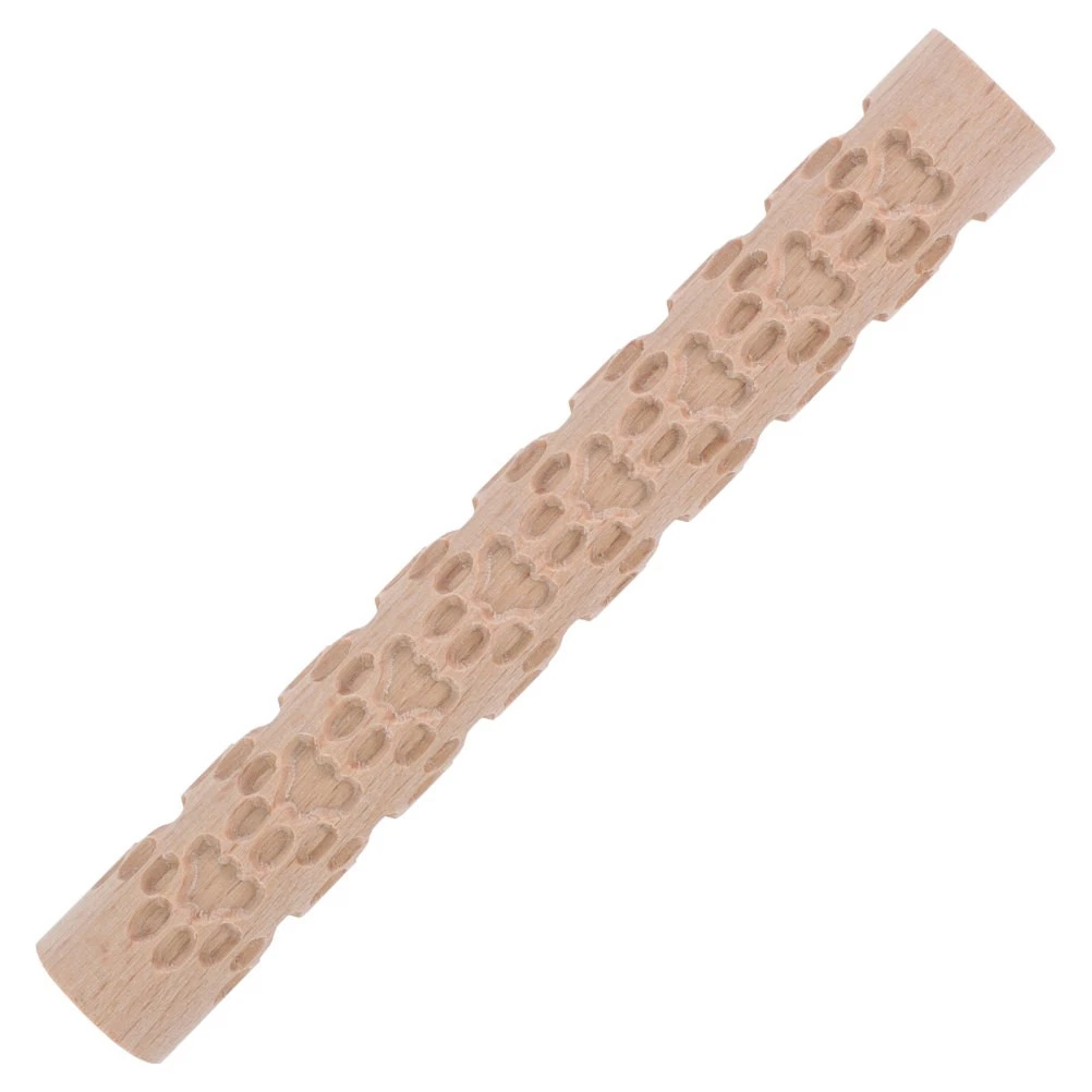 Rodillo de textura de rodillo en relieve con patrón para rodillos de masa de panadería de arcilla
